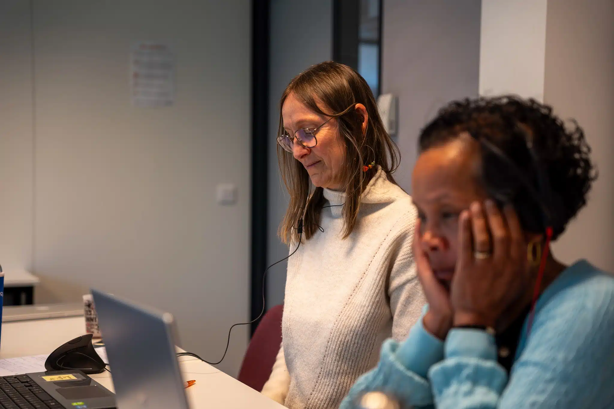 Visio entre collègues